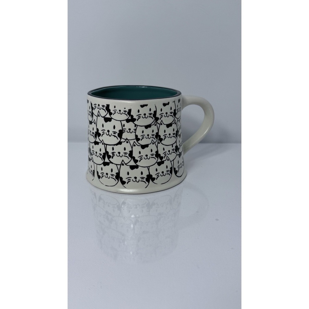 Spectrum Designz "Kelly Cat" Ceramic Coffee Mug Cup 21 Oz